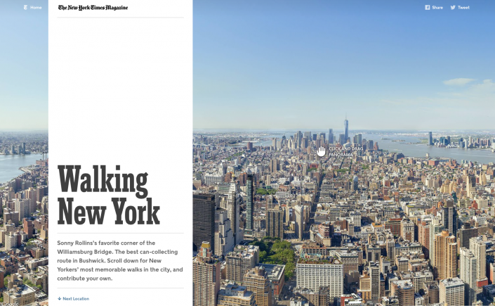 Walking New York - NYT